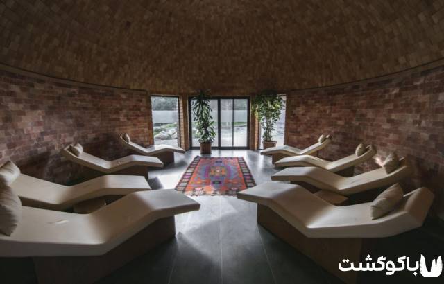 مجتمع حمام برای تفریح در باکو