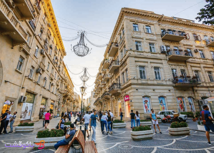 خيابان نظامي باكو یا خیابان تارگویی را بیشتر بشناسید