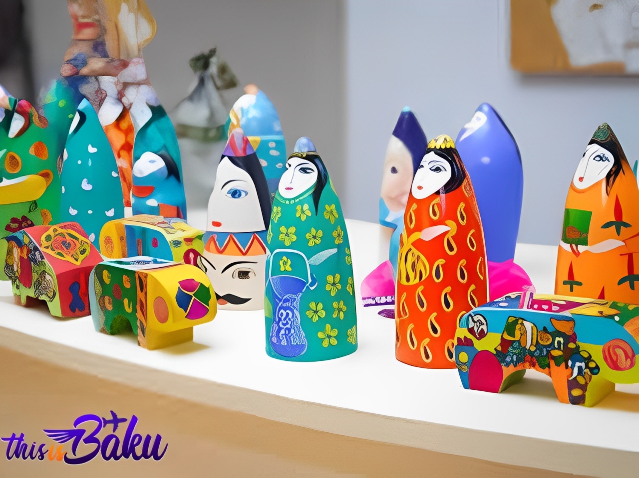 سوغاتی‌های مدرن، فانتزی و خاص باکو
