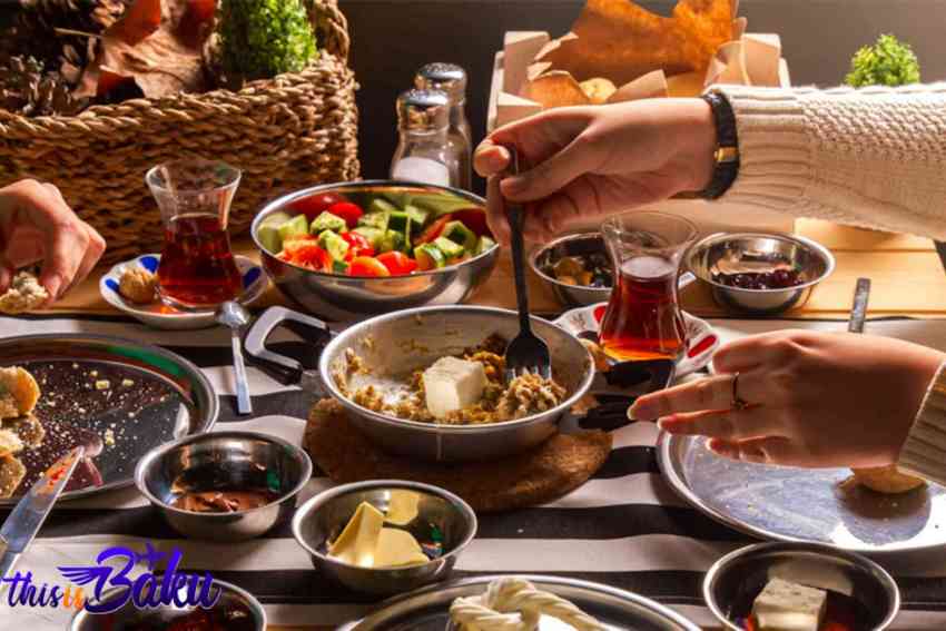 صبحانه محلی باکو، رزرو هتل باکو، ویزای باکو آذربایجان