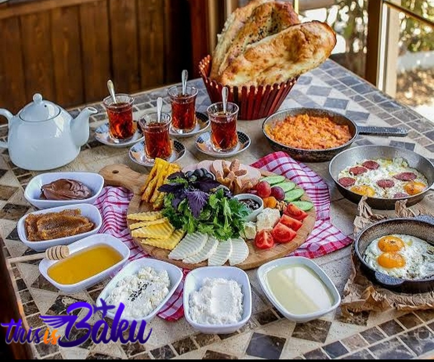 تور باکو، هتل باکو، صبحانه آذربایجانی باکو، ویزای باکو