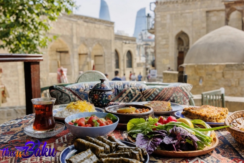 تور باکو، هتل باکو، صبحانه آذربایجانی باکو، ویزای باکو